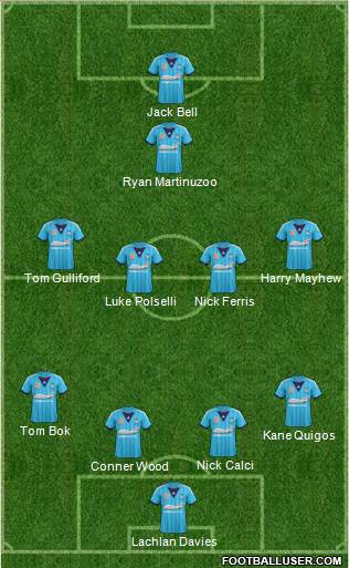 Sydney FC Formation 2014