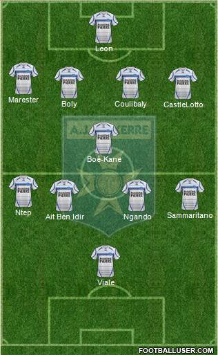 A.J. Auxerre Formation 2014