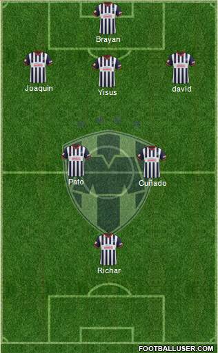 Club de Fútbol Monterrey Formation 2014