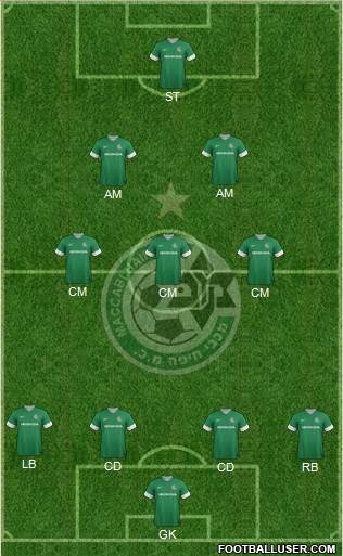 Maccabi Haifa Formation 2014