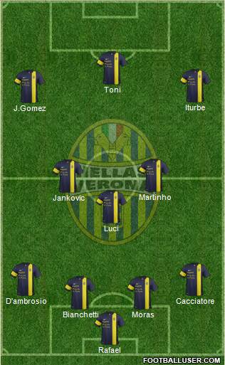 Hellas Verona Formation 2014