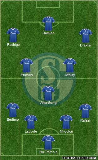 FC Schalke 04 Formation 2014