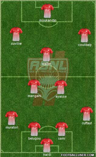 A.S. Nancy Lorraine Formation 2014