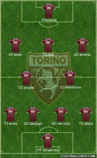 Torino Formation 2014