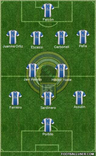 Hércules C.F., S.A.D. Formation 2014