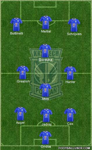 Lech Poznan Formation 2014