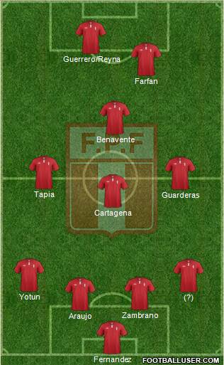 Peru Formation 2014