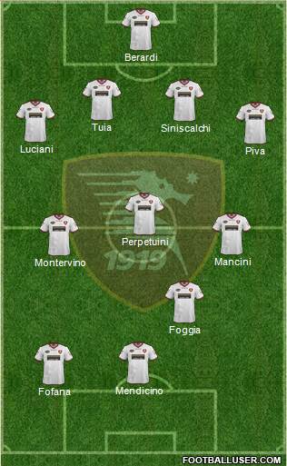 Salernitana Formation 2014