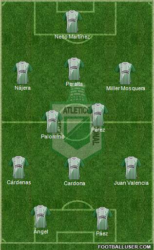 CDC Atlético Nacional Formation 2014