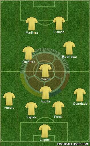 Colombia Formation 2014