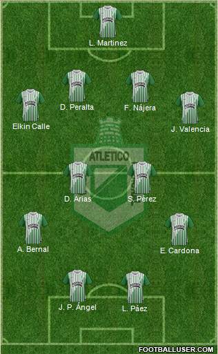 CDC Atlético Nacional Formation 2014