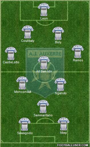 A.J. Auxerre Formation 2014