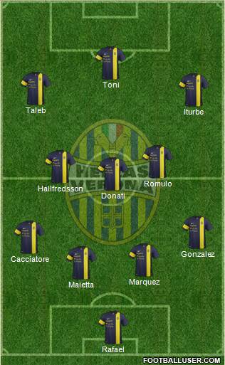 Hellas Verona Formation 2014