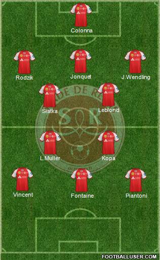 Stade de Reims Formation 2014