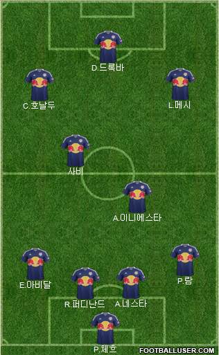 New York Red Bulls Formation 2014