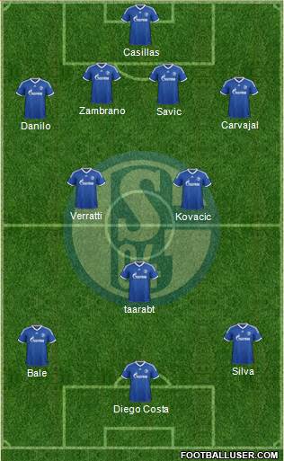 FC Schalke 04 Formation 2014