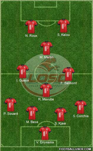 LOSC Lille Métropole Formation 2014