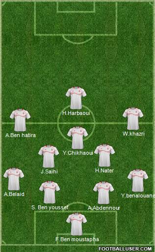 Tunisia Formation 2014