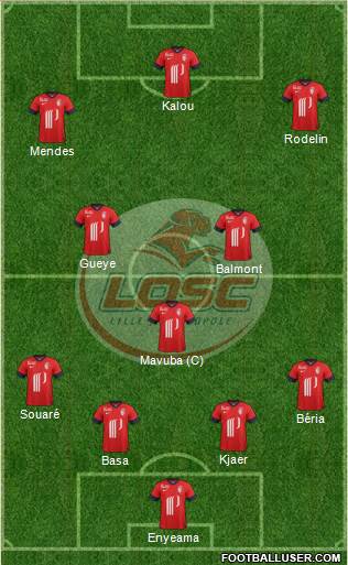 LOSC Lille Métropole Formation 2014