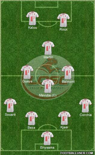 LOSC Lille Métropole Formation 2014