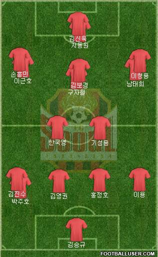 FC Seoul Formation 2014