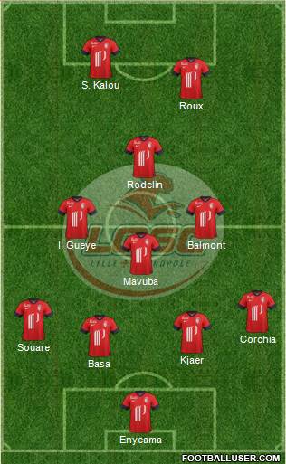 LOSC Lille Métropole Formation 2014