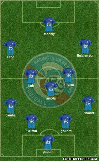 Racing Club de Strasbourg-Football Formation 2014