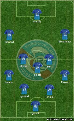 Racing Club de Strasbourg-Football Formation 2014