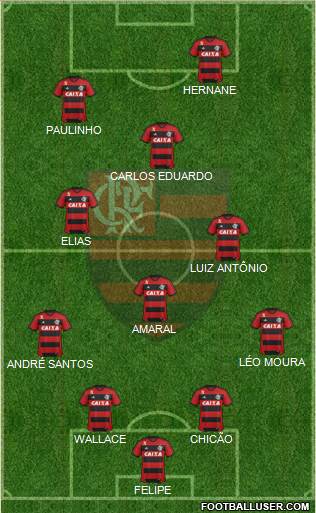 CR Flamengo Formation 2014