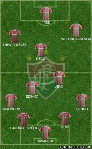 Fluminense FC Formation 2014