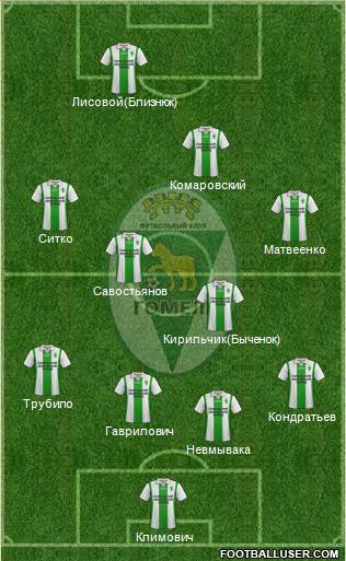 FC Gomel Formation 2014