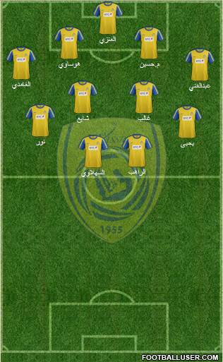 Al-Nassr (KSA) Formation 2014