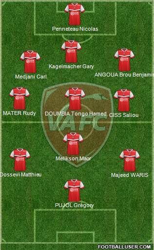 Valenciennes Football Club Formation 2014