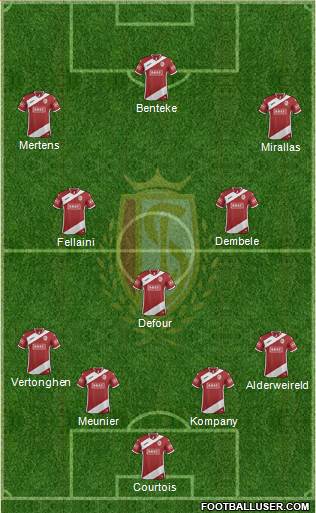 R Standard de Liège Formation 2014