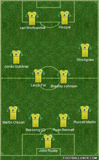 Norwich City Formation 2014