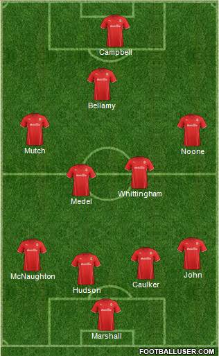 Cardiff City Formation 2014