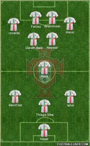 Portugal Formation 2014