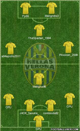 Hellas Verona Formation 2014