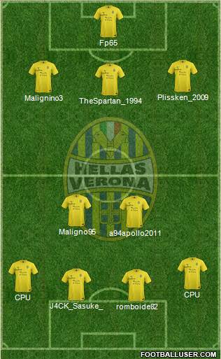 Hellas Verona Formation 2014