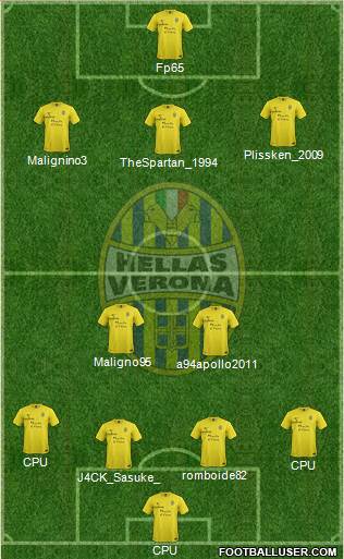 Hellas Verona Formation 2014