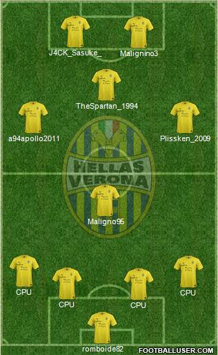 Hellas Verona Formation 2014