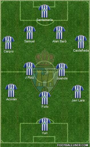 S.D. Ponferradina Formation 2014