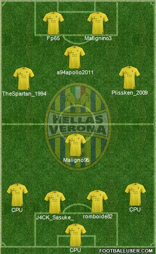 Hellas Verona Formation 2014