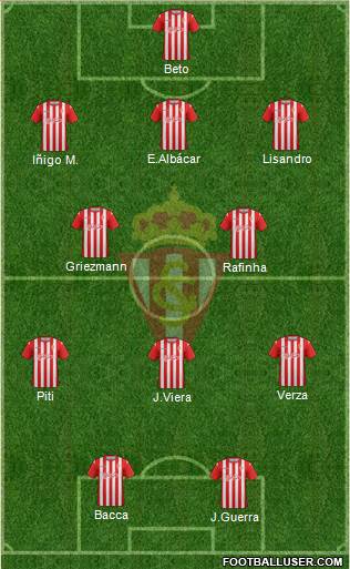 Real Sporting S.A.D. Formation 2014