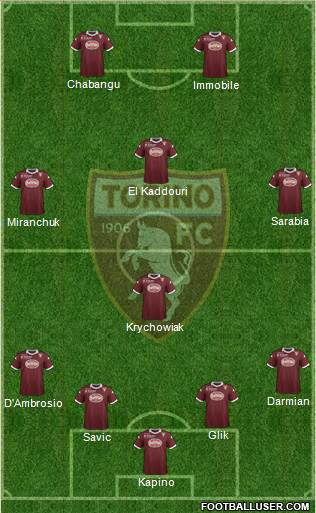 Torino Formation 2014