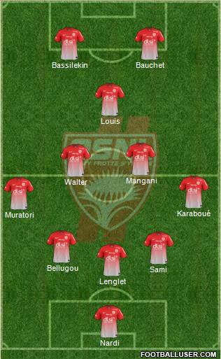 A.S. Nancy Lorraine Formation 2014