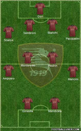 Salernitana Formation 2014