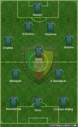 Cameroon Formation 2014