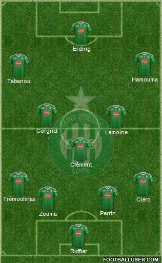 A.S. Saint-Etienne Formation 2014