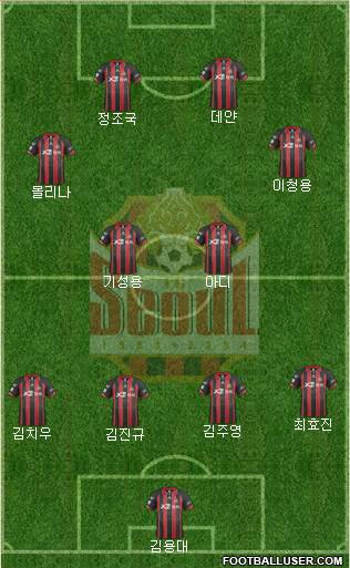 FC Seoul Formation 2014